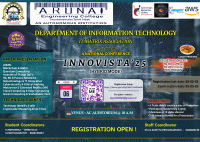 INNOVISTA'25 Technical Symposium Poster